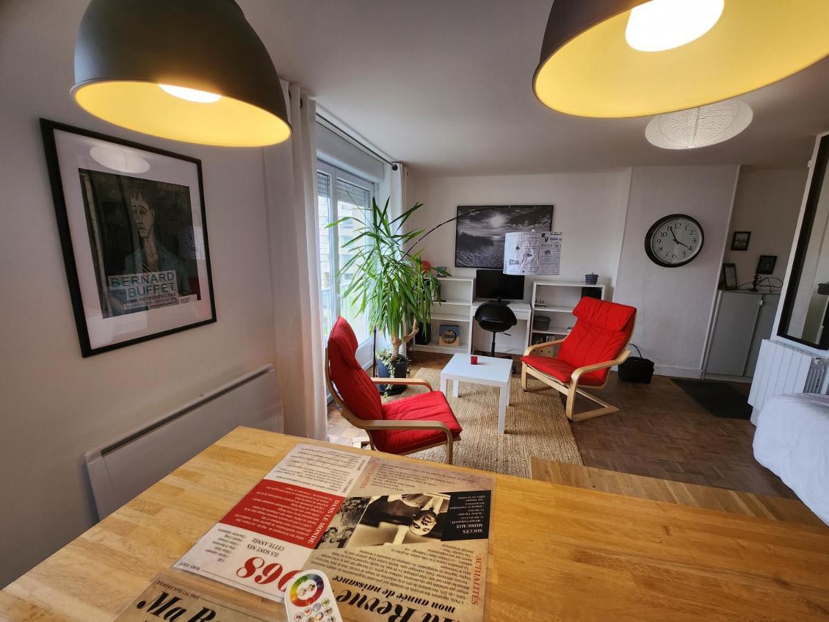Le Seattle - Studio Cosy Avec Wifi Caen Ngoại thất bức ảnh